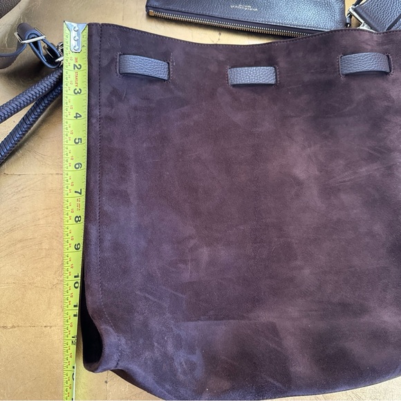 Tamara Mellon suede shoulder bag brown suede - Picture 13 of 15